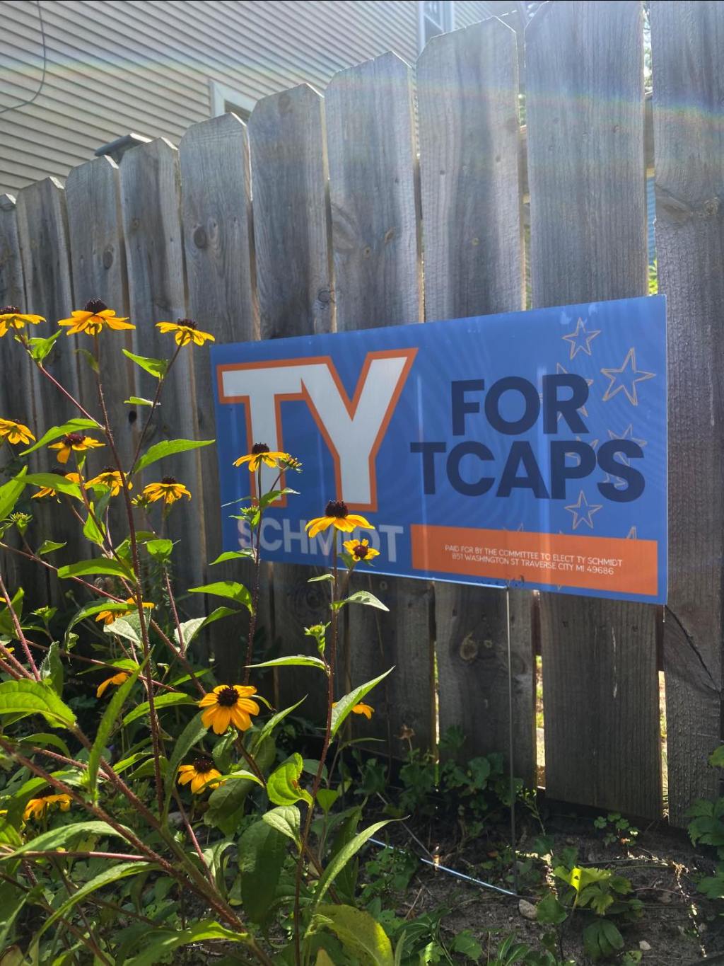 Help Send Ty To The TCAPS School Board: Host A&nbsp;Sign
