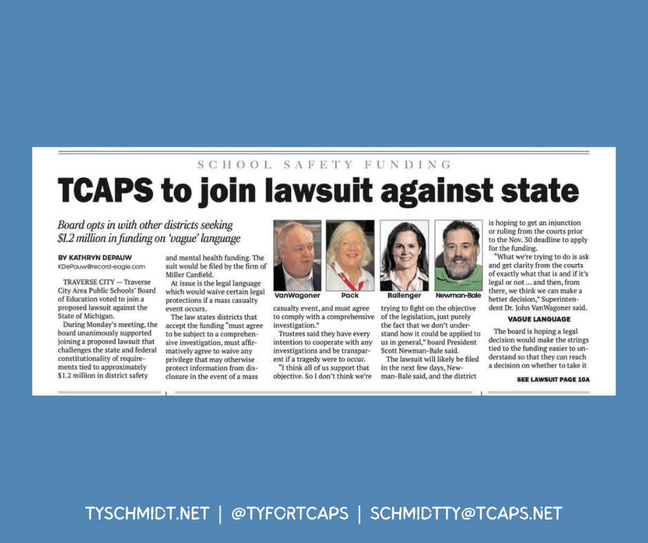 Clarity, Commitment, and Care: What’s at Stake in Michigan’s School Safety&nbsp;Funding